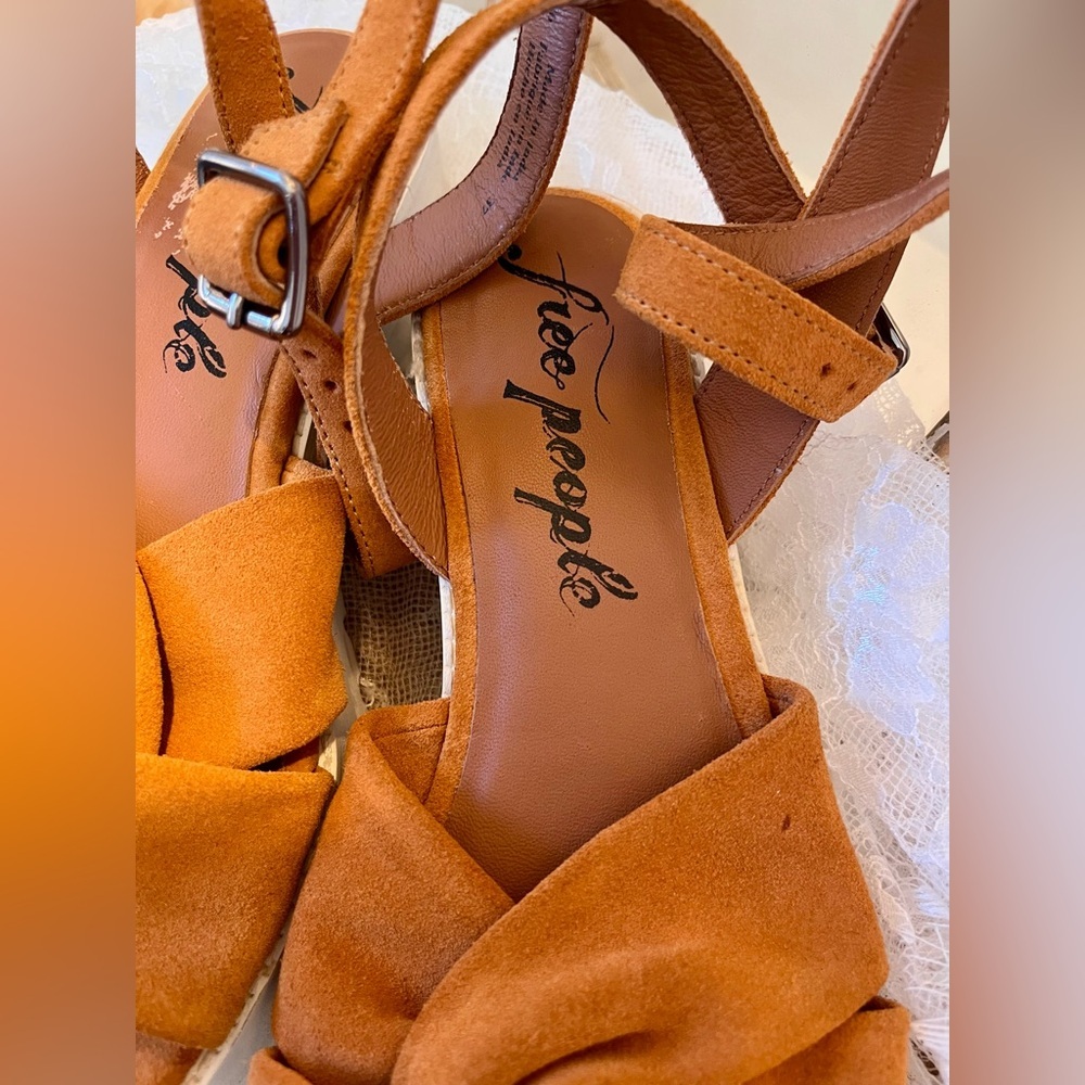 FREE PEOPLE ESSEX ANKLE WRAP SANDAL - Picture 3 of 7